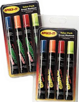 Spike-It Scented Dye Marker Set Garlic-4 Color 4Pk