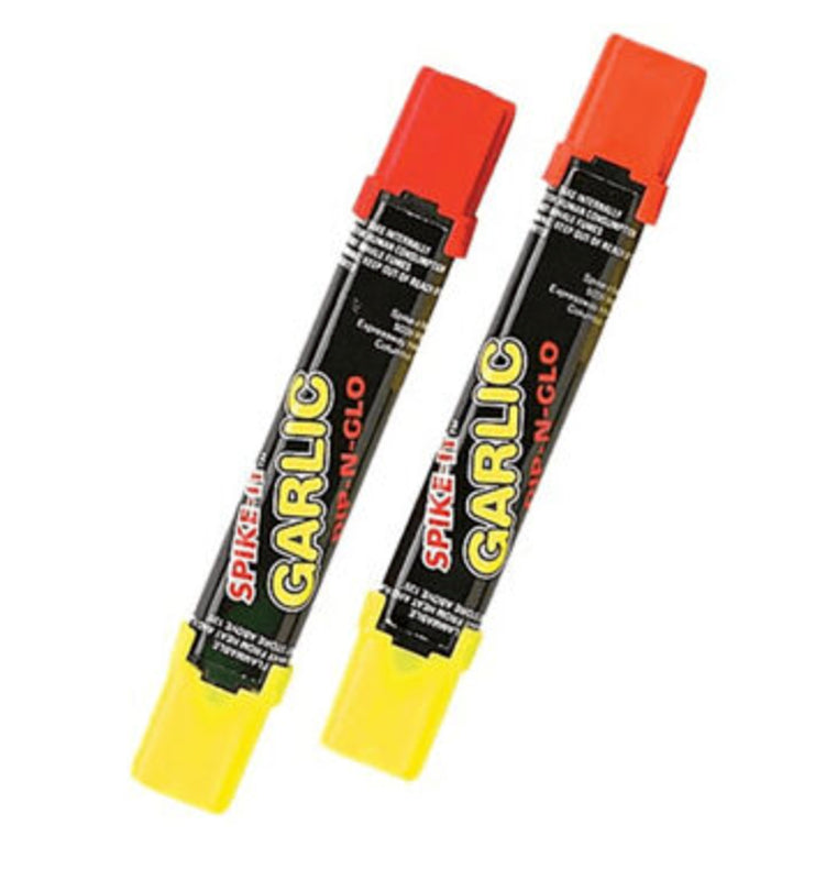Spike-It Scented Dye Markers Garlic-Chart/Orange 2Pk