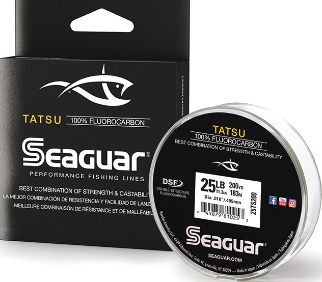 Seaguar Tatsu Fluoro Line Clear 25Lb 200Yd