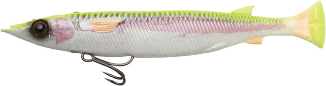 Savage Pulse Tail Ballyhoo 6In 3/4Oz Chart/White