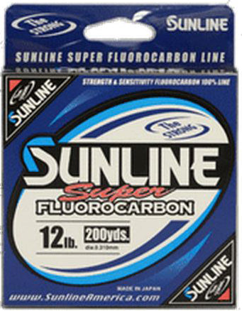 Sunline Super Fluorocarbon Line Clear 10Lb 200Yd