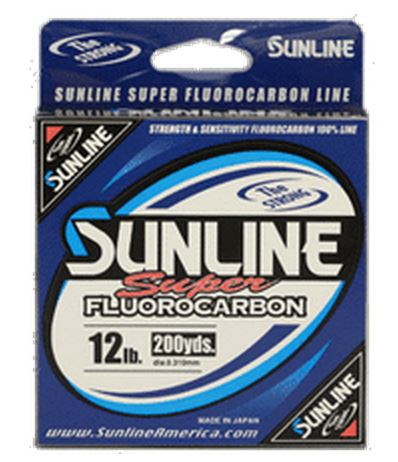 Sunline Super Fluorocarbon Line Clear 20Lb 200Yd