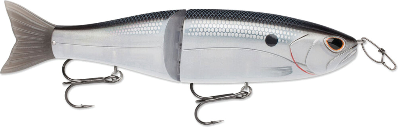 Storm Arashi Glide Swimbait 7.5In 3.1Oz Black Slv Sh
