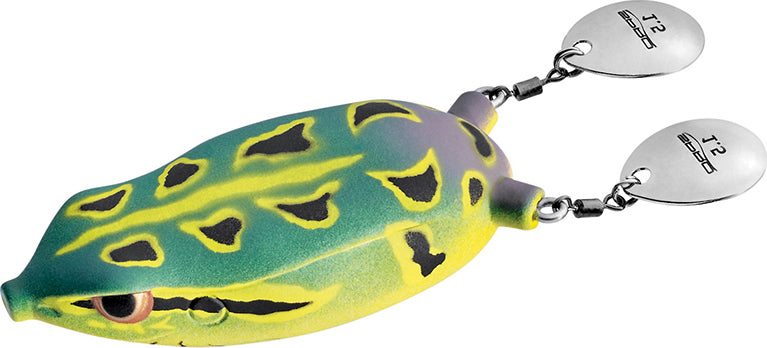 Spro Bronzeye Blade Frog 65 5/8Oz Natural Green