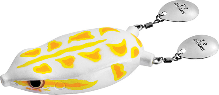 Spro Bronzeye Blade Frog 65 5/8Oz Tropical White