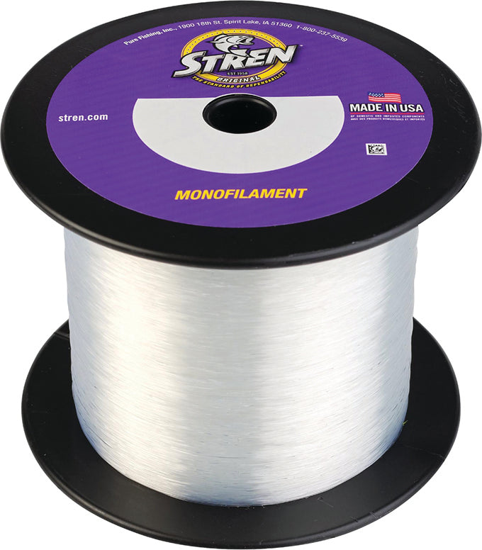Stren Original Mono Line Clear/Blu Fl 17Lb 2400Yd