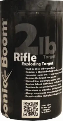 Sonic Boom Exploding Target