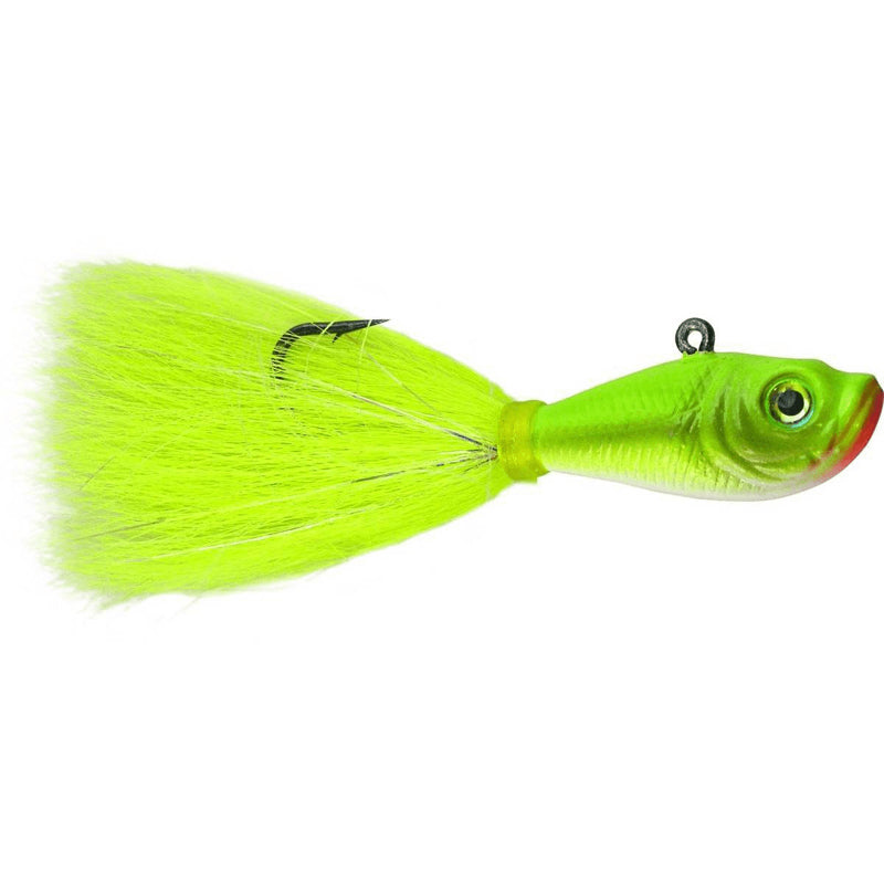 Spro Bucktail Jig 6Oz Crazy Chartreuse