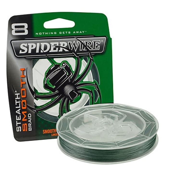 Spiderwire Stelth Smooth Braid Line Moss Green 80Lb 200Yd