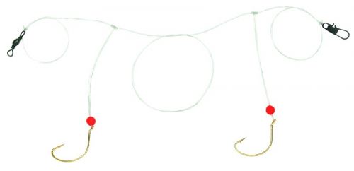 Sea Striker Pompano Rig 2-Drop #2 Gold Hk 25#