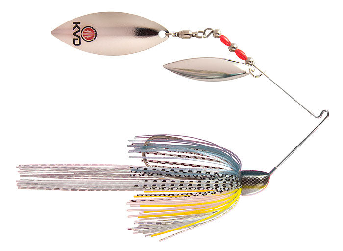 Strike King Kvd Finesse Spinnerbait 3/8Oz Co/Wl Chr Sexy Shd