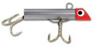 Sea Striker Got-Cha Jig 1.75In 1/2Oz Red/Chr/Gld