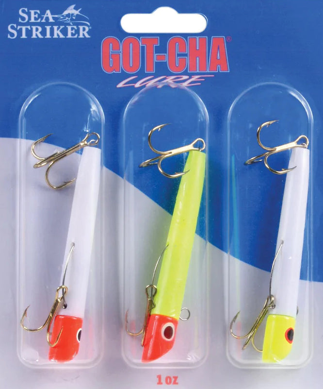 Sea Striker Got-Cha Jig Pack 3Pk 101Gh/102Gh/108Gh