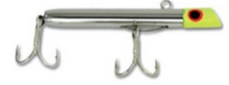 Sea Striker Got-Cha Jig 7/8Oz 2.75In Yell/Chrome