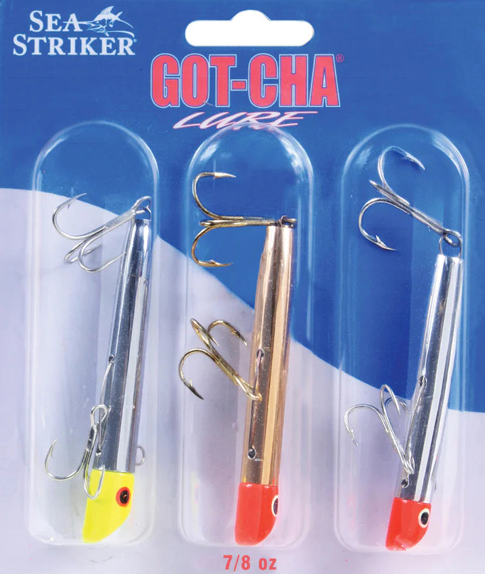 Sea Striker Got-Cha Jig Pack 3Pk 301Gh/302Gh/401Gh