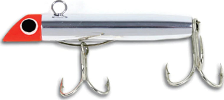 Sea Striker Got-Cha Jig 2.5In 7/8Oz Chrome/Rd Hd