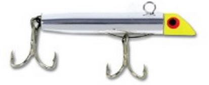 Sea Striker Got-Cha Jig 2.5In 7/8Oz Chrome/Yell