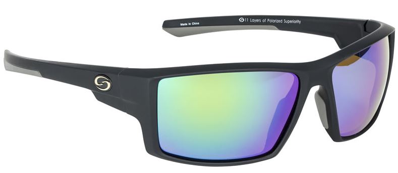 Strike King Plrzd S11 Pickw Sunglass Black/Green Mirror