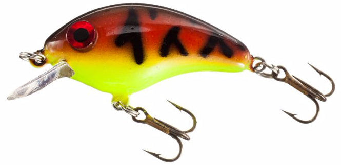 Strike King Bitsy Minnow Crankbait 1.25In 1/8Oz Grn Tomato