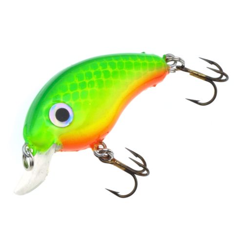Strike King Bitsy Minnow Crankbait 1.25In 1/8Oz Chart/Green