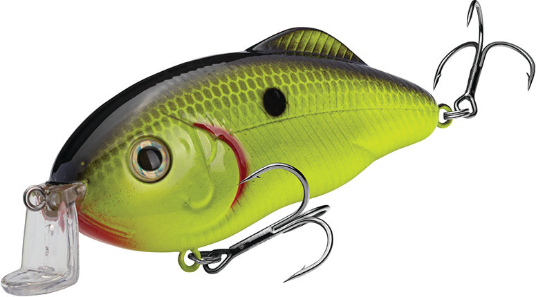 Strike King Hybrid Hunter Shallow 3.5In 1Oz Chart/Black Bk