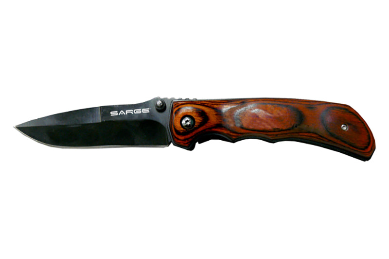 Sarge Knives Trigger Folding Knife Rosewood Folder