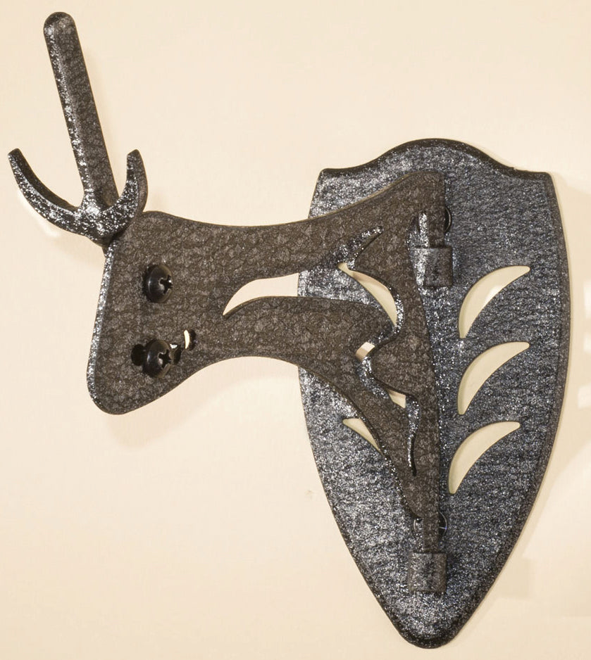 Skull Hooker Little Hooker Wall Mount Black