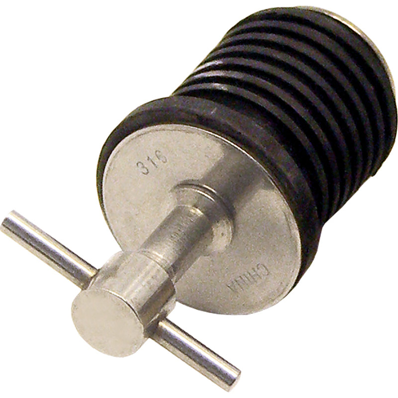Shoreline Marine Ss Drain Plug Twist 1In