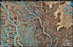 Standard Map Laminated Fishing Map