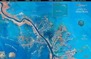 Standard Map Laminated Fishing Map