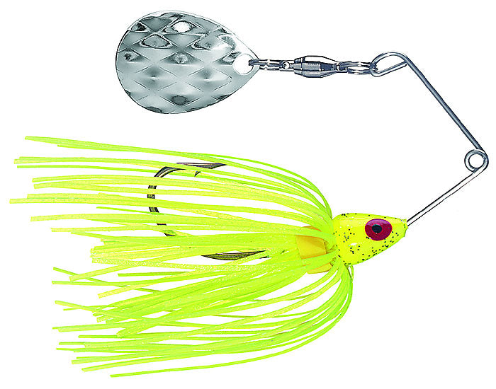 Strike King Mini King Spinnerbait 1/8Oz Sgl/Co Chartreuse