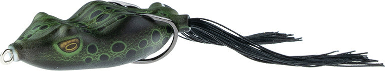 Snagproof Bobbys Perfect Frog 3In 5/8Oz Black Moss