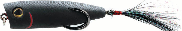 Snagproof Zoo Pop Topwater Bait 2.75In 3/8Oz Black