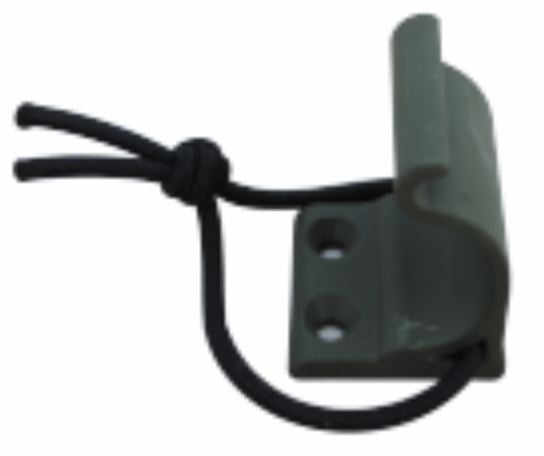 Skinny Water Products Pole Holder Bracket 3Pc Green