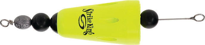 Strike King Poppin Cork 3In Flo Yellow