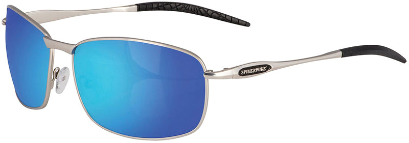 Spiderwire Sunglasses Plrzd Silver/Smoke/Blue