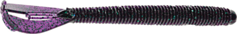Strike King Rage Twin Tl Menace Worm 9In 6Bg Junebug