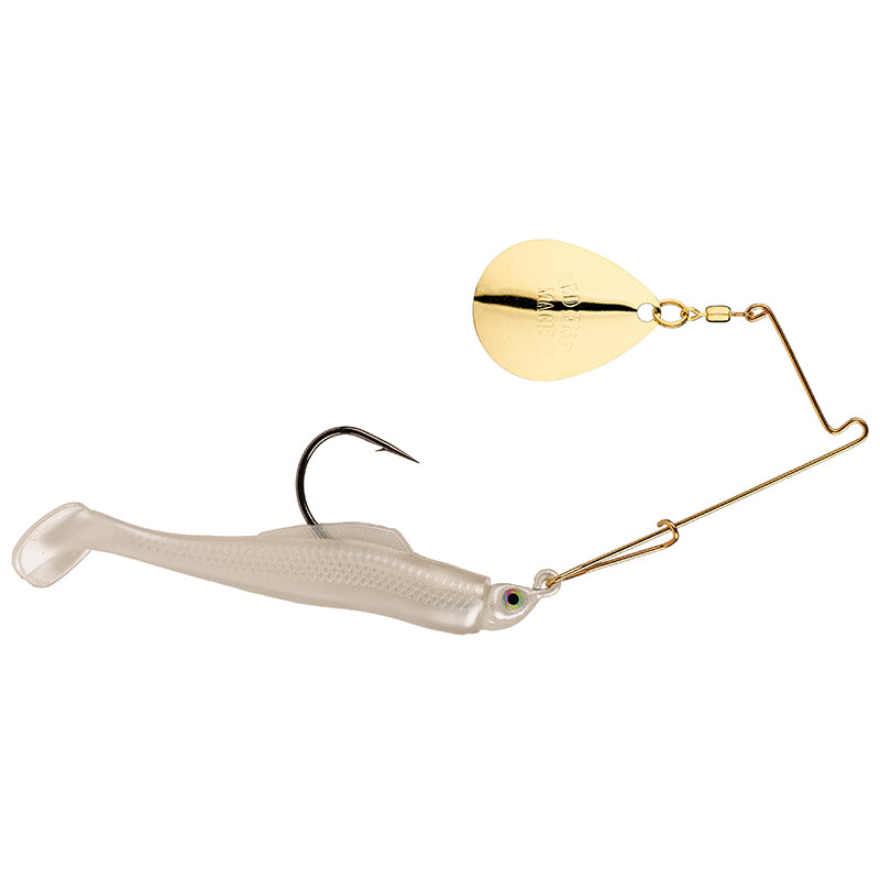 Strike King Redfish Magic Spinner 1/8Oz Pearl/Pearl