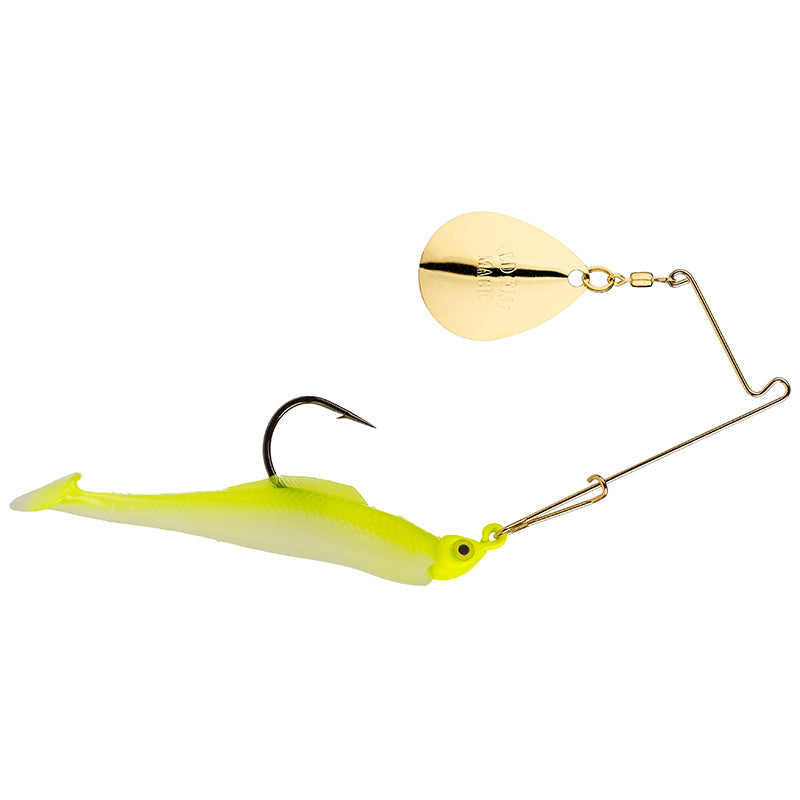 Strike King Redfish Magic Spinner 1/8Oz Chart Glow/Cht Hd