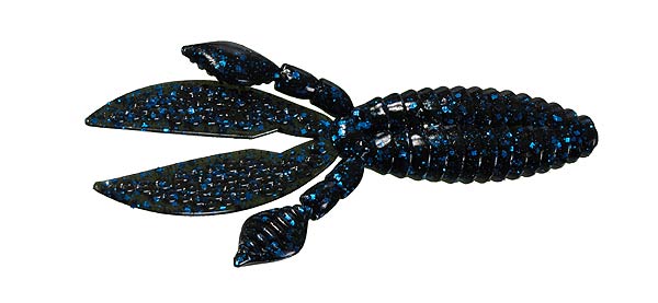 Strike King Kvd Rodent 4In 6Bg Black/Blue Flk