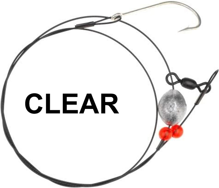 Speckline Egg Ready Rig Clr Wire 45# 1/2Oz 12Rng