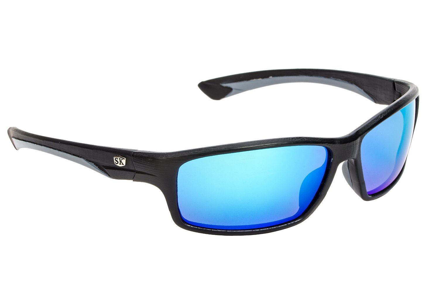 Strike King Plrzd Sk Plus Sunglass Black Gray/Revo Blue