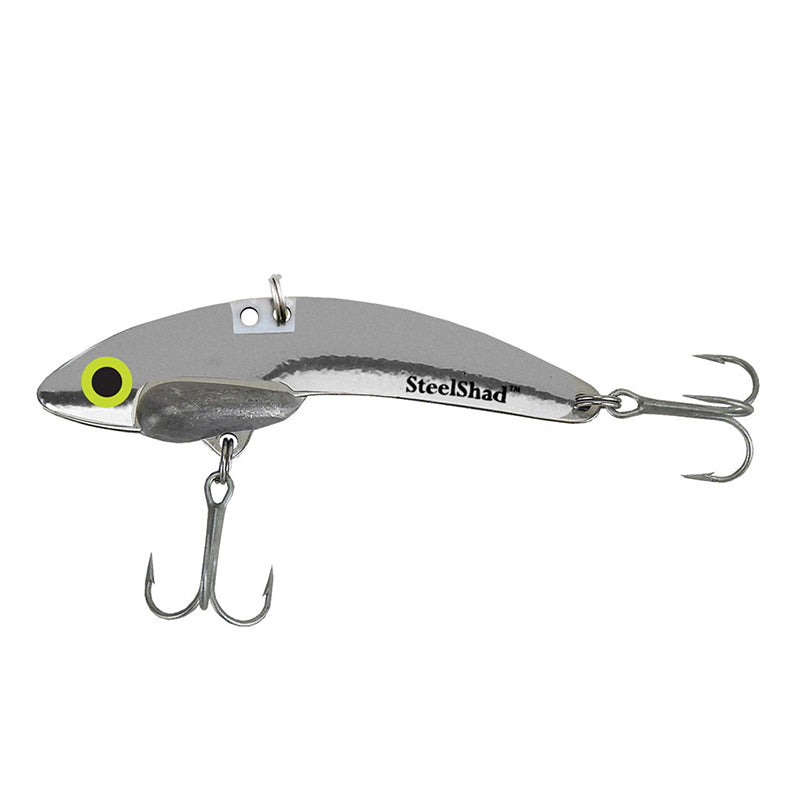 STEELSHAD Original Blade Bait 2.75In 3/8Oz Silver Chr