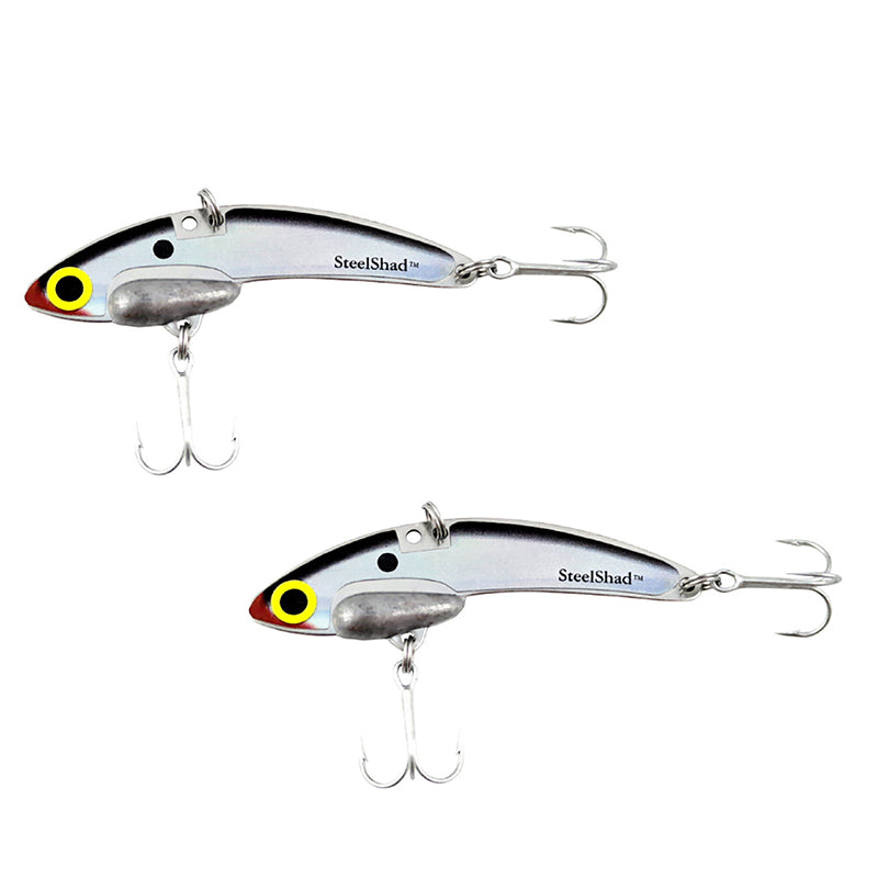 STEELSHAD Mini Blade Bait 1.75In 1/4Oz 2Pk Tenn Sh