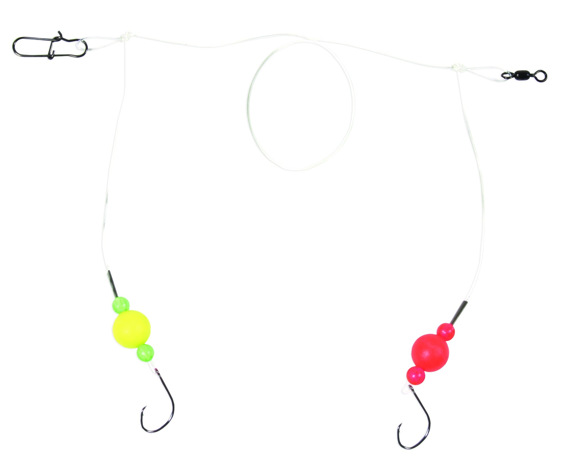 Sea Striker Spot/Pompano Rig #6 Gold Red-Yel Floats