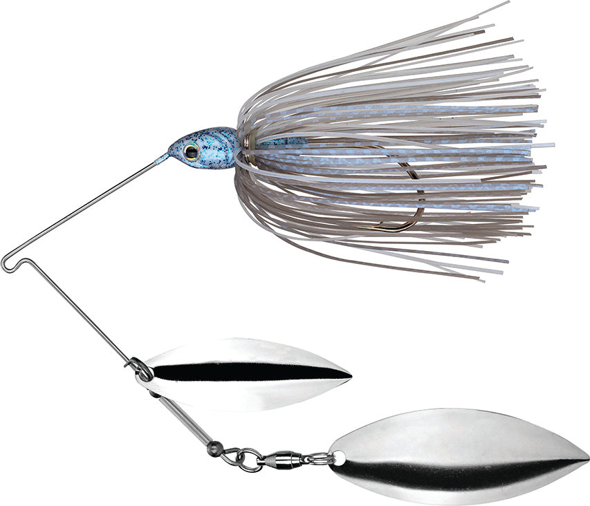 Strike King Tour Grade Spinnerbait 1/2Oz Wl/Wl Blue Glimmer