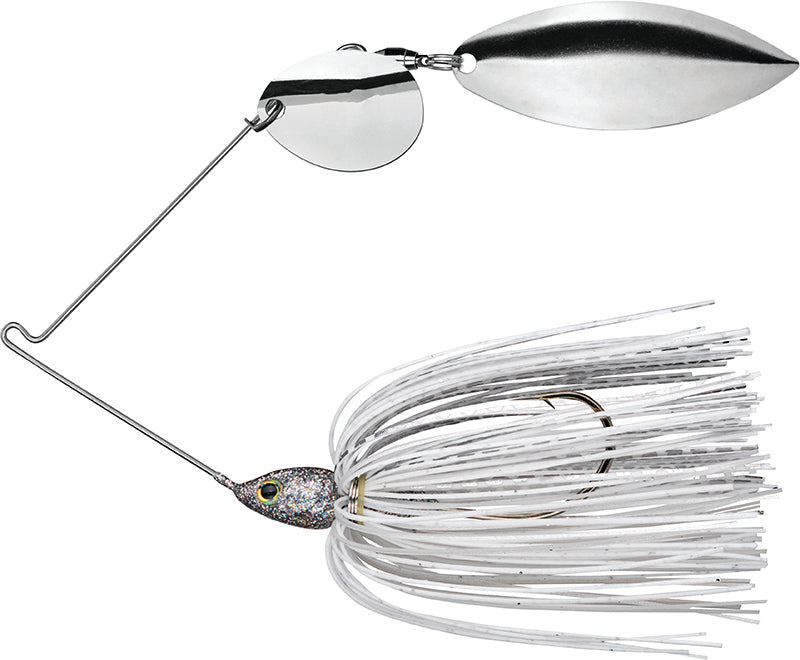 Strike King Tour Grade Spinnerbait 3/8Oz Co/Wl White/Silver