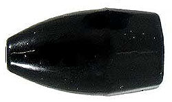 Strike King Tungsten Worm Weight Black 1.5Oz 1Pk