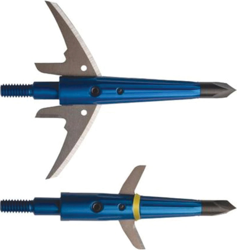 Swhacker Levi Morgan Broadheads 125Gr 3Pk 2.25In 2Bl