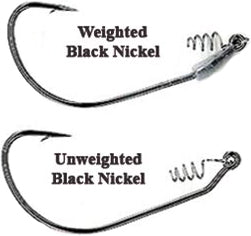The Frog Factory Wedge Ribbet Spr-Lk Hook Black 4/0 1/8Oz 2Pk